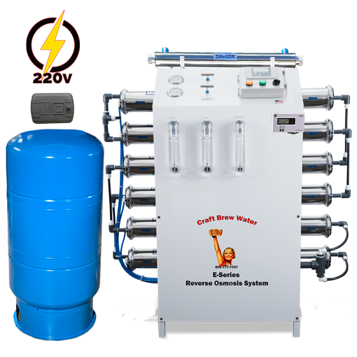 Craft Brew E-Series 12000 GPD Pressure Switch Reverse Osmosis System