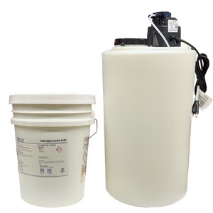 15 Gallon Anti-Scalant System with Stenner 110v  ECON Pump and 5 Gallons of Pre-Treat 0100