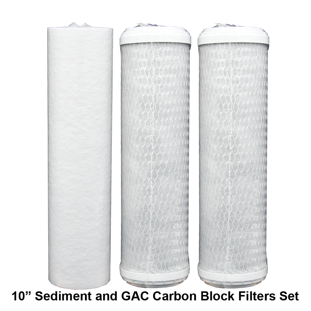 10 " Sediment and GAC Carbon Filters