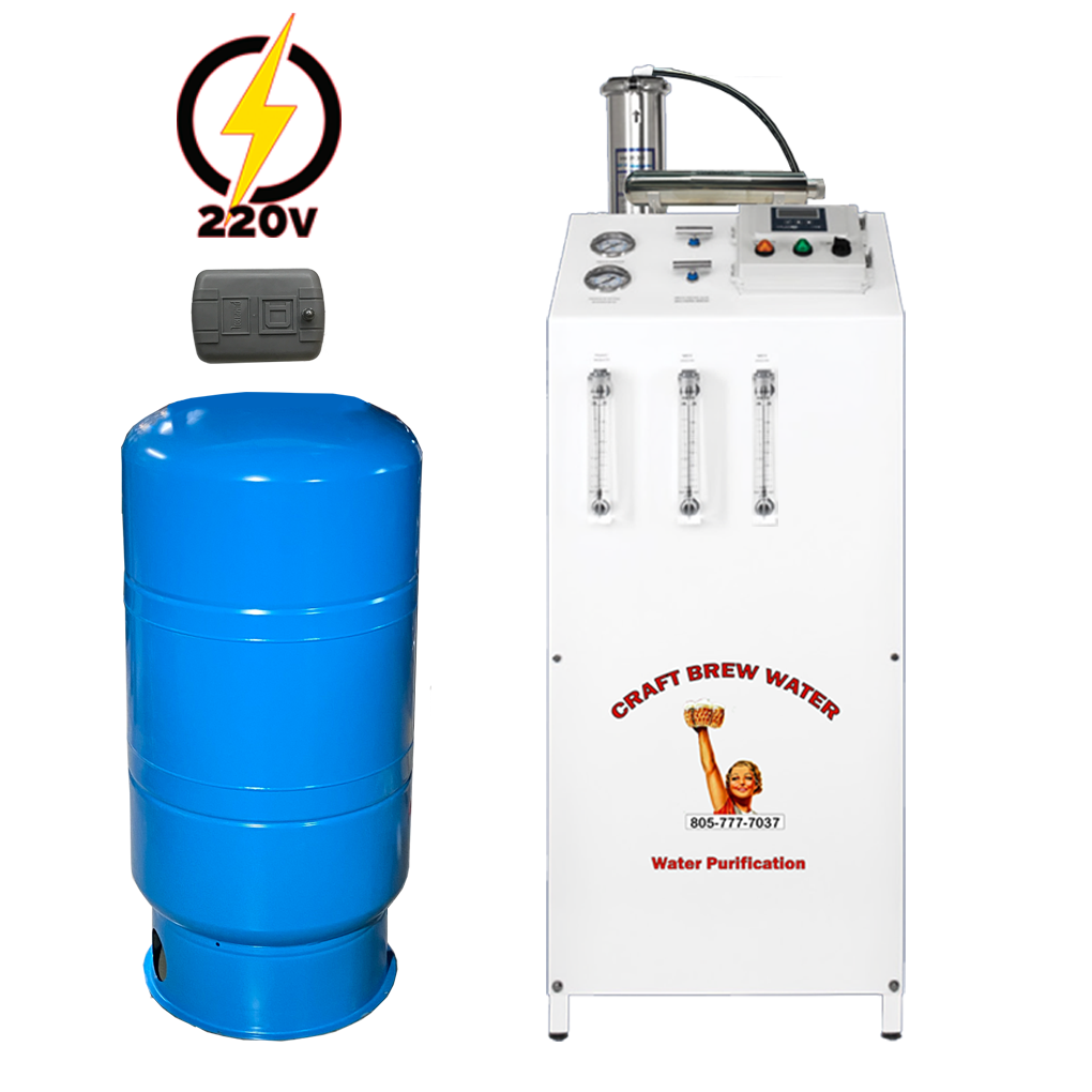 CB E-Series 2000 GPD 220v Pressure Switch Controlled Reverse Osmosis System