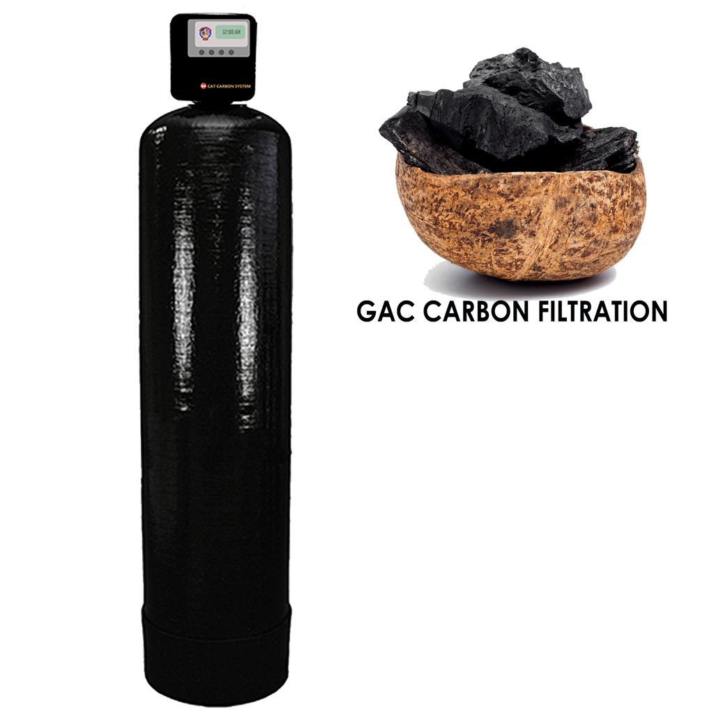1" x 4 cubic foot GAC Carbon System