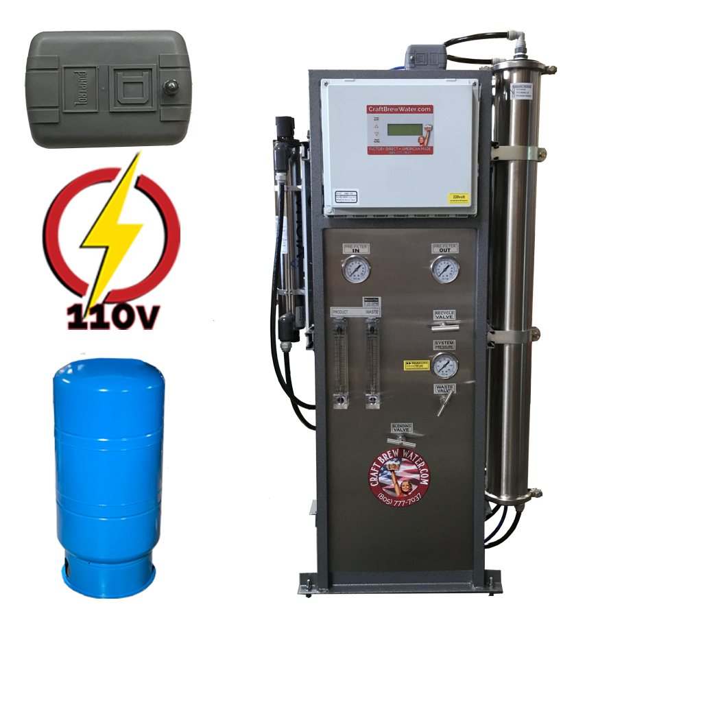 Craft Brew 4000 GPD Pressure Switch Reverse Osmosis System
