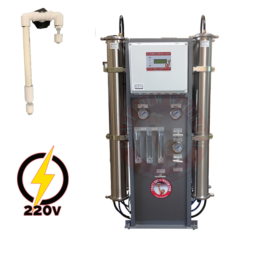Craft Brew Pro Series 7000 GPD 220v Float Switch Reverse Osmosis System