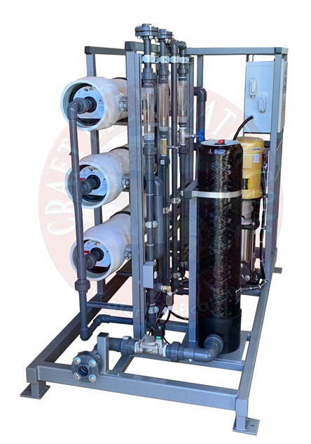 Craft Brew Pro Series 20,000 GPD Float Switch Reverse Osmosis Brewing System