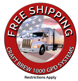 Free Shipping on 1000 GPD Systems