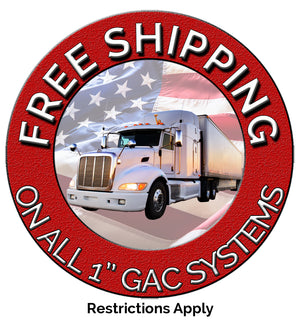 1" x 1 cubic foot GAC Carbon System